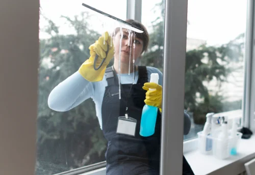 Nettoyage de vitres intérieures et extérieures à Silfiac